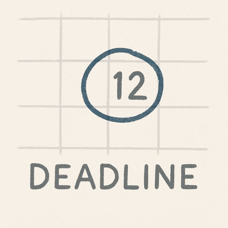 Deadlines